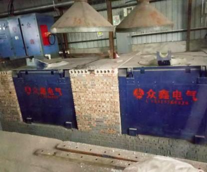 中頻熔化爐客戶使用現(xiàn)場(chǎng)