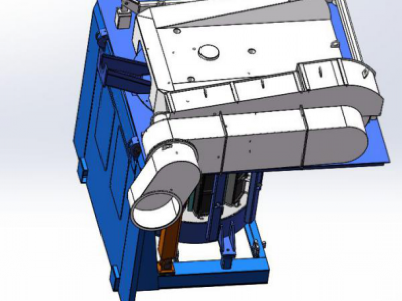 Steel shell furnace body
